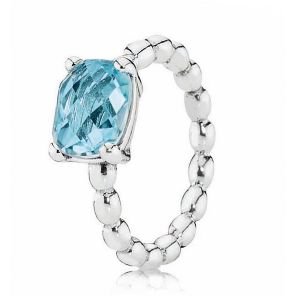 Pandora - Blue Topaz Cool Breeze Ring